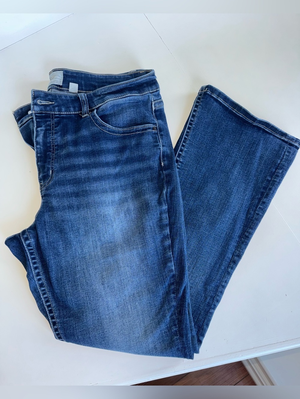 BKE Denim Gabby Bootcut Women's Medium Dark Blue Flare Jeans